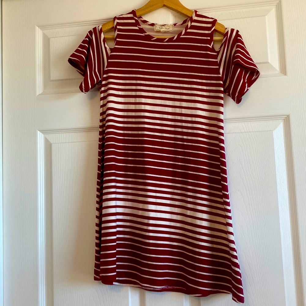 Girl’s stripped dress. Size 10